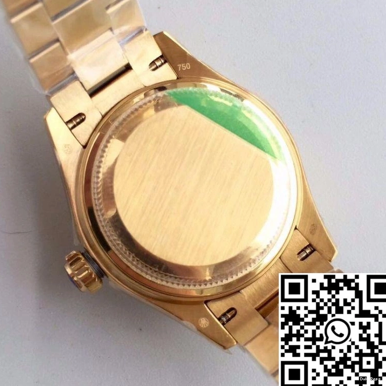 Lady Champagne 28MM Datejust Rolex 279138RBR Gold Dial Yellow 0428